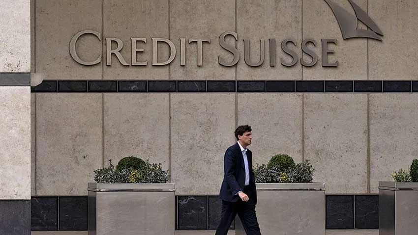 ABD'li Credit Suisse Bankası batmamak için yardım talep istedi