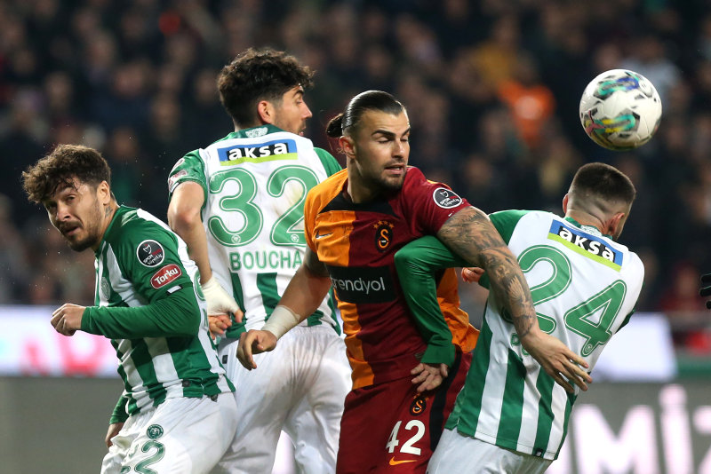 Galatasaray - Konyaspor maçı sonrası tansiyon yükseldi