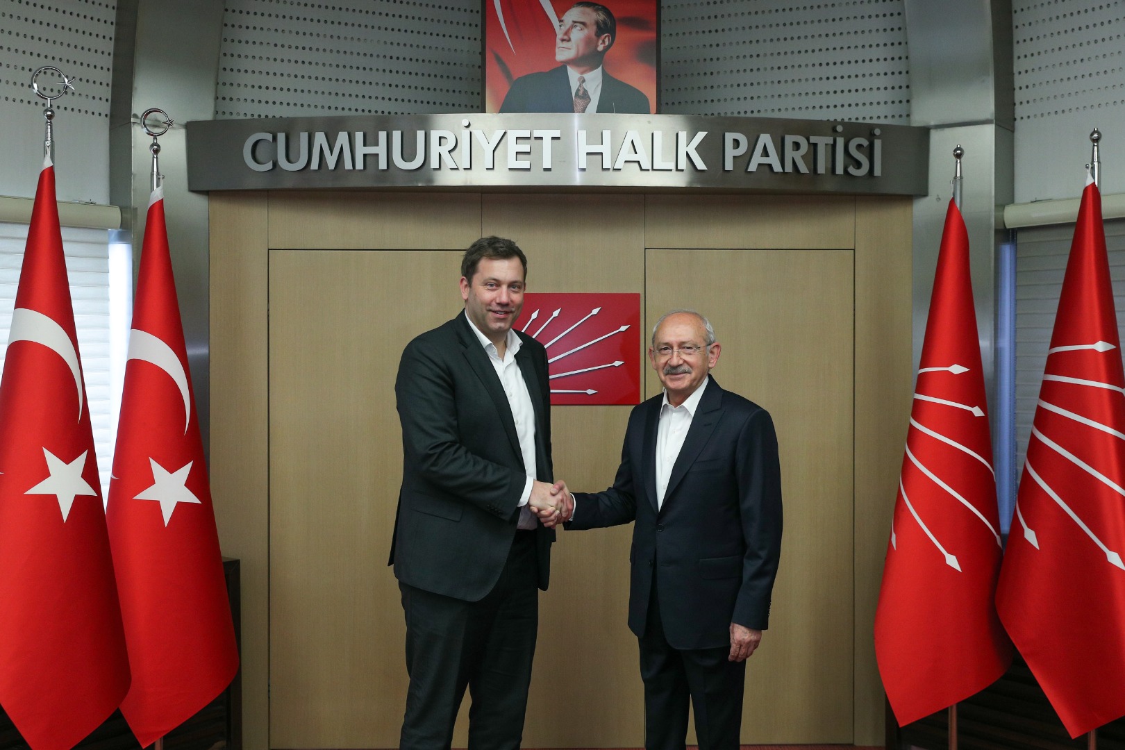 Kılıçdaroğlu, Almanya SDP Eş Genel Başkanı ile görüştü!