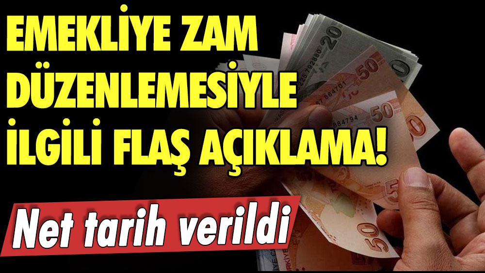 AKP'den emekliye zam düzenlemesiyle ilgili flaş açıklama! Net tarih verdi