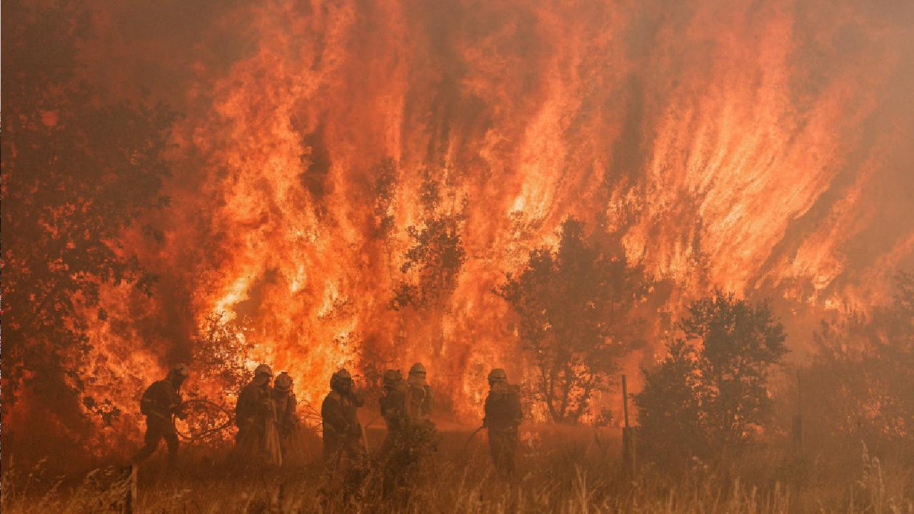 Korkutan orman yangını: Bini aşkın kişiye tahliye