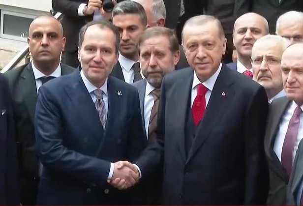 Cumhurbaşkanı Erdoğan ile Fatih Erbakan bir araya geldi!