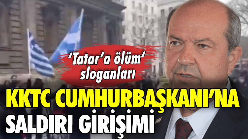 KKTC Cumhurbaşkanı Ersin Tatar'a saldırı girişimi