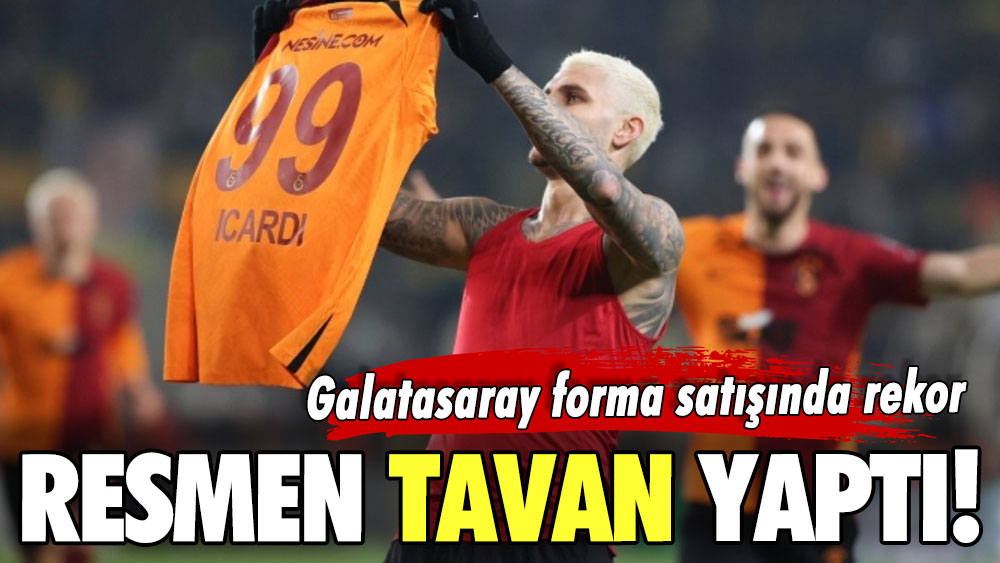 Galatasaray forma satışında rekor! Resmen tavan yaptı