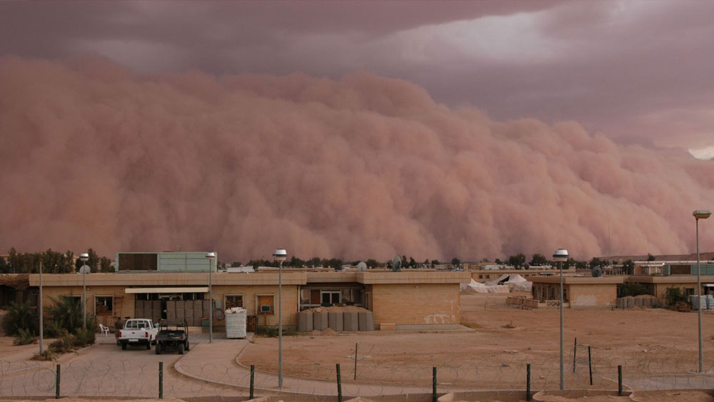 Irak'ı kum fırtınası vurdu: 515 kişi hastaneye kaldırıldı!
