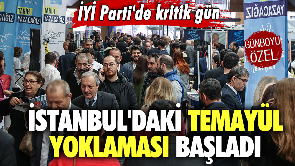 İYİ Parti'de kritik gün! İstanbul'daki temayül yoklaması başladı