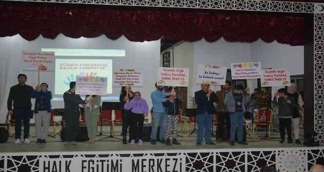 Malatya'daki konteyner kentte Otizm Farkındalık Günü etkinliği düzenlendi
