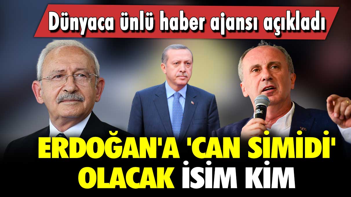 Dünyaca ünlü haber ajansı açıkladı: Erdoğan'a 'can simidi' olacak isim kim?