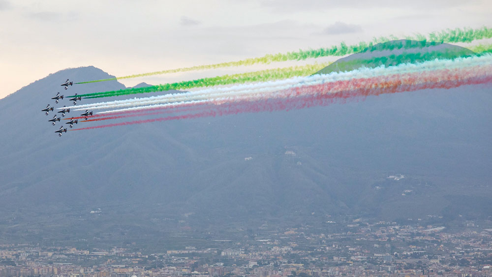 İtalya Hava Kuvvetlerinin 100. yıl dönümü kutlandı