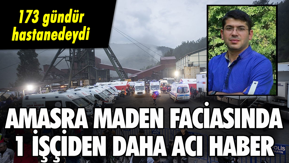 Amasra maden faciasında yaralı işçiden acı haber