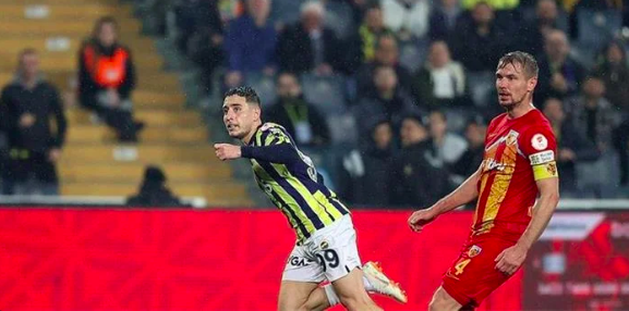 Fenerbahçeli Emre Mor, Kayserispor maçını değerlendirdi