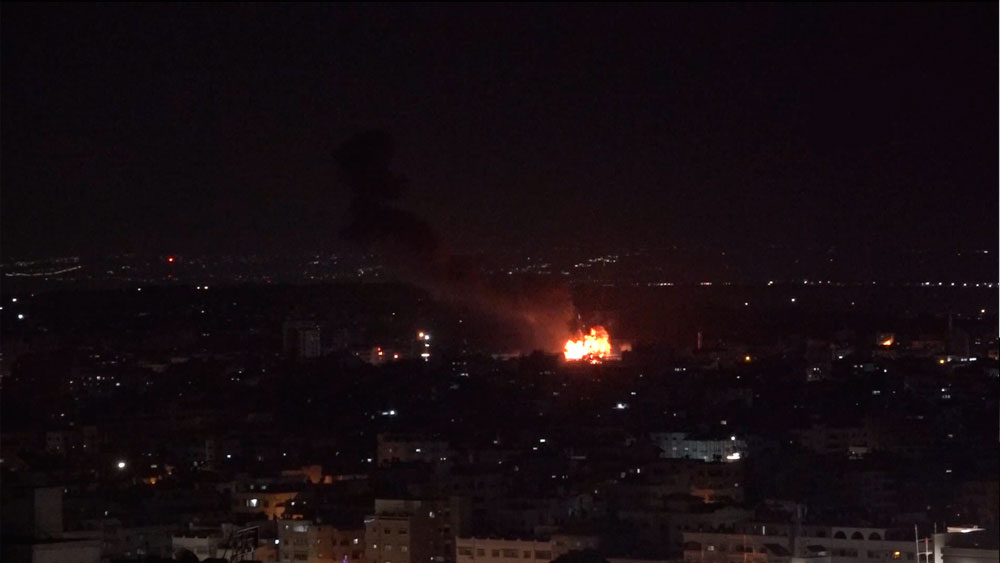 İsrail, Gazze'ye bir hava saldırısı daha düzenledi