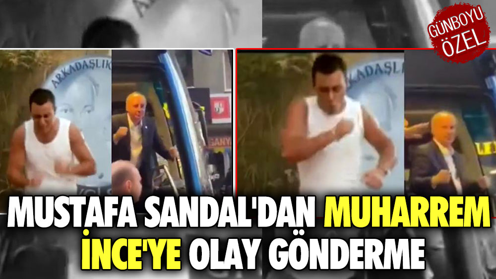 Mustafa Sandal'dan Muharrem İnce'ye olay gönderme