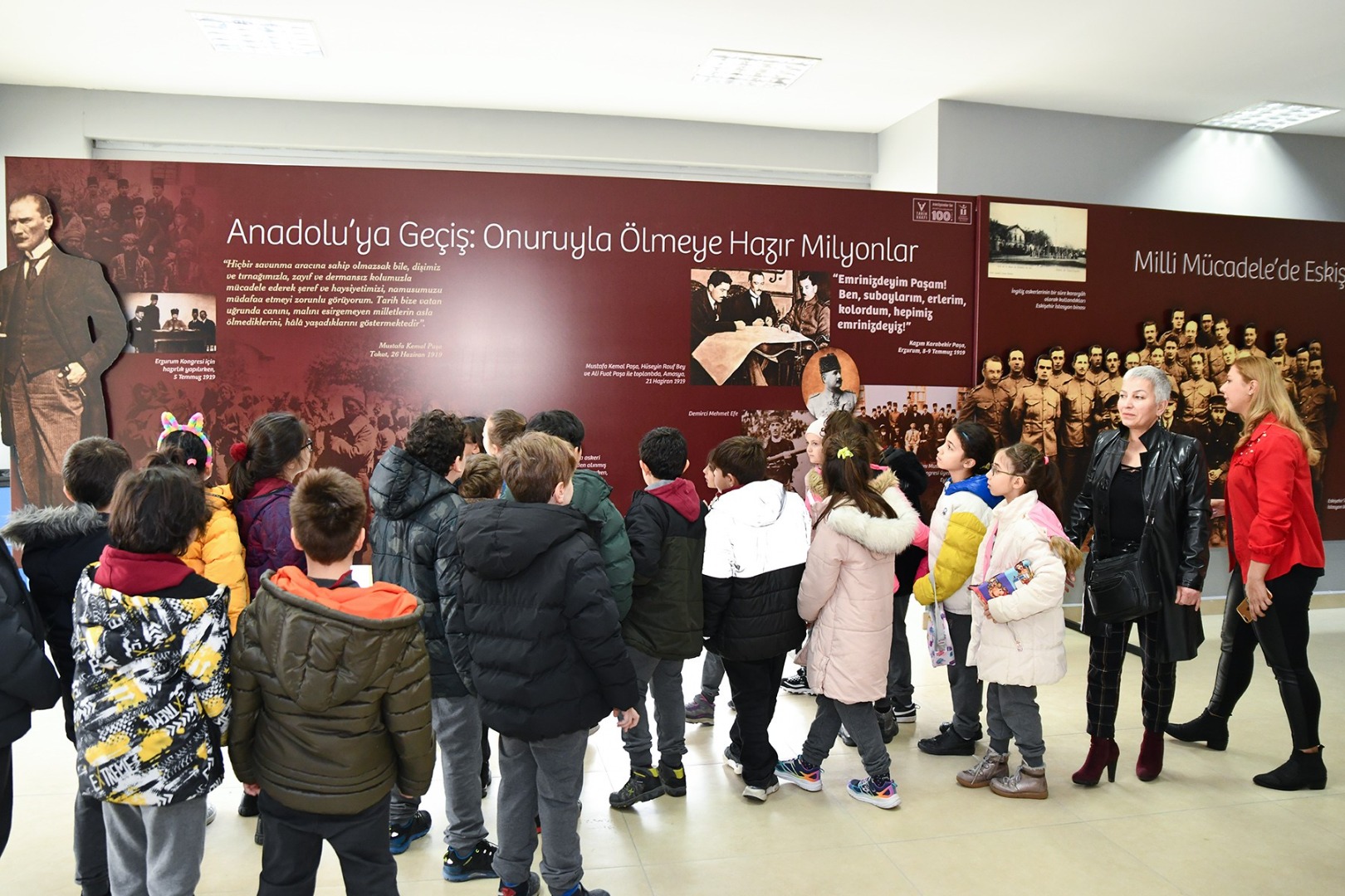 Öğrenciler Eskişehir’in milli mücadele yıllarını öğreniyor
