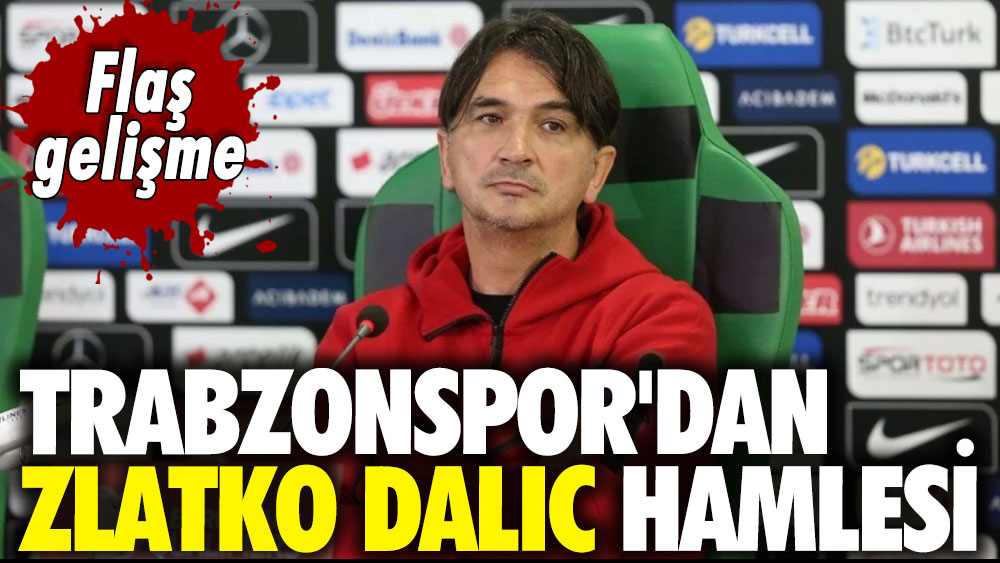 Flaş gelişme: Trabzonspor'dan Zlatko Dalic hamlesi