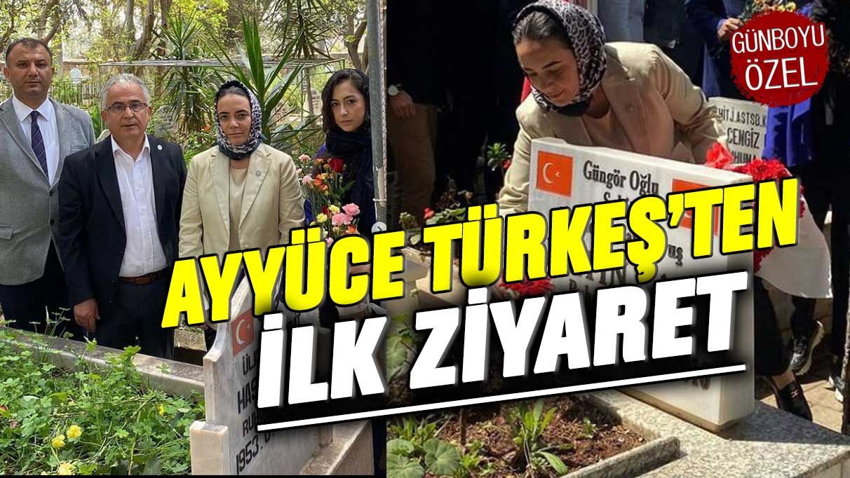 İYİ Parti'den aday olan Alparslan Türkeş'in kızı Ayyüce Türkeş'ten ilk ziyaret