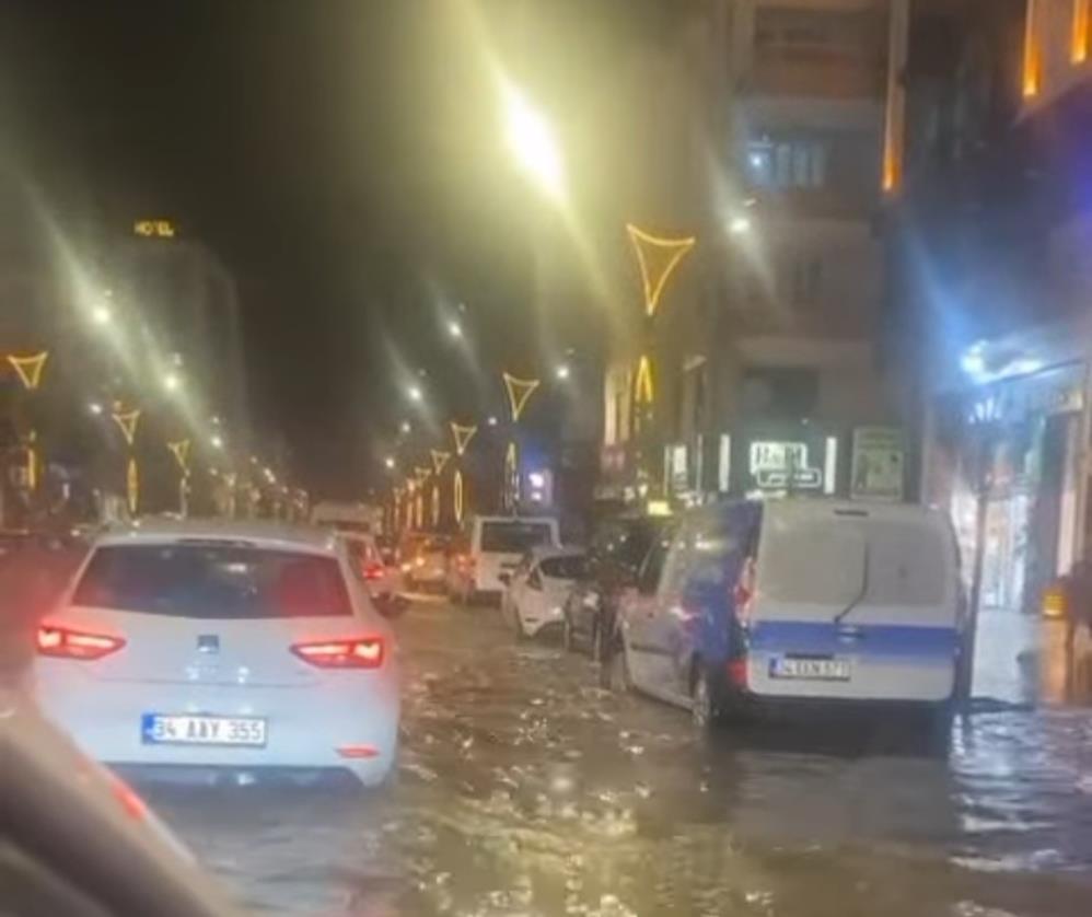 Van'da aşırı yağış sonrası su taşkını