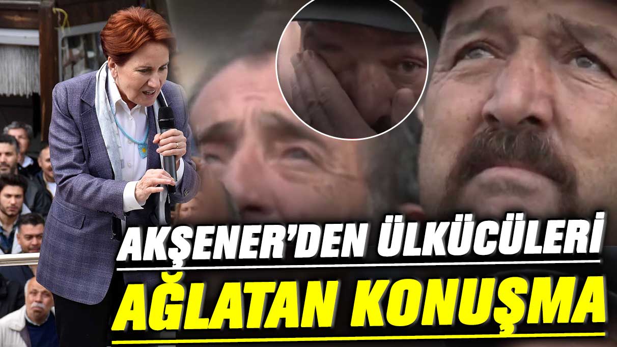 İYİ Parti lideri Meral Akşener’in Kırıkkale’de ülkücüleri ağlatan konuşması! Benim abimin ahı tutar