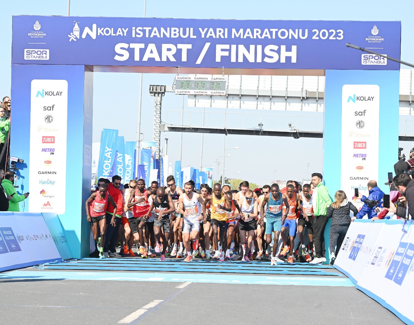 18. İstanbul Yarı Maratonu sona erdi