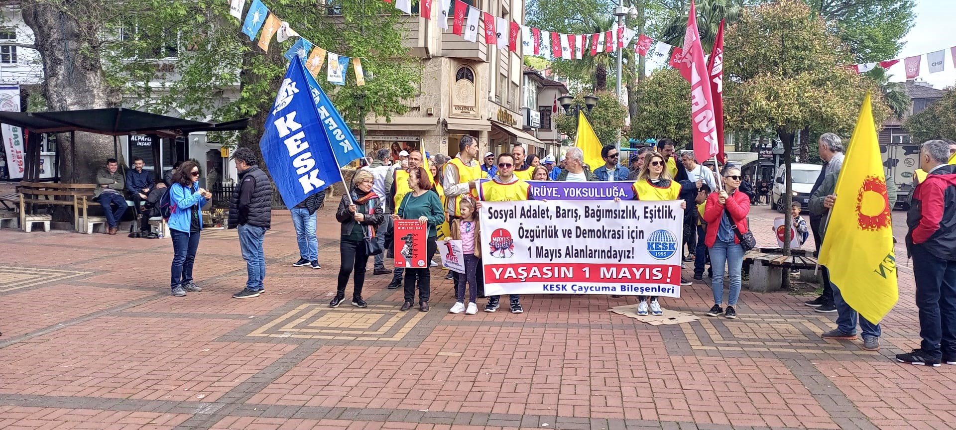 1 Mayıs İşçi Bayramı Çaycuma’da coşkuyla kutlandı