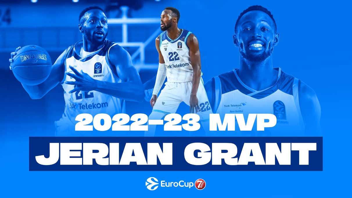 EuroCup MVP'si Türk Telekom'lu Jerian Grant!