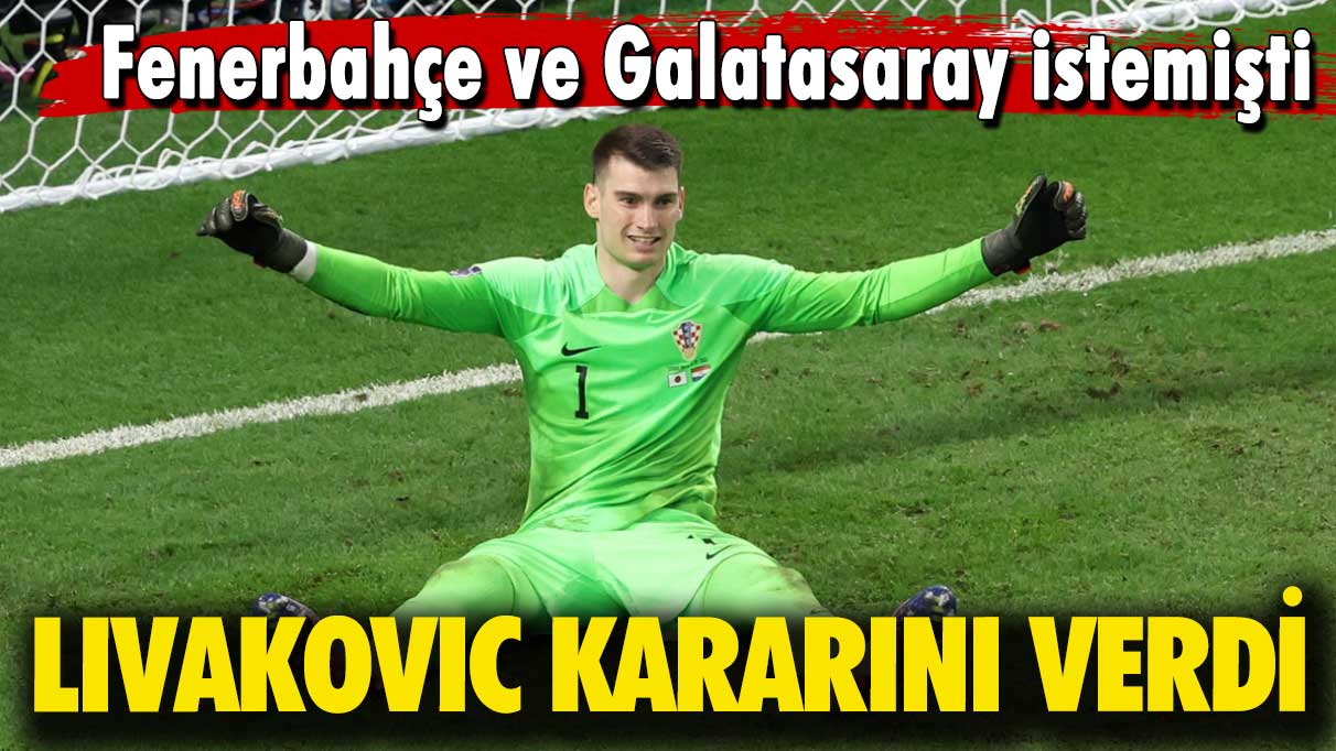 Fenerbahçe ve Galatasaray istemişti: Dominik Livakovic kararını verdi