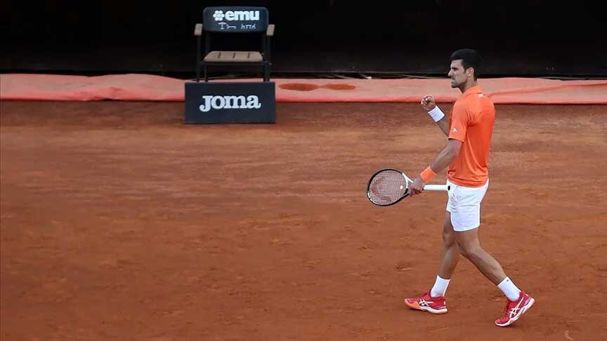 Roma Açık Tenis Turnuvası’nda Djokovic'ten sürprize izin yok!