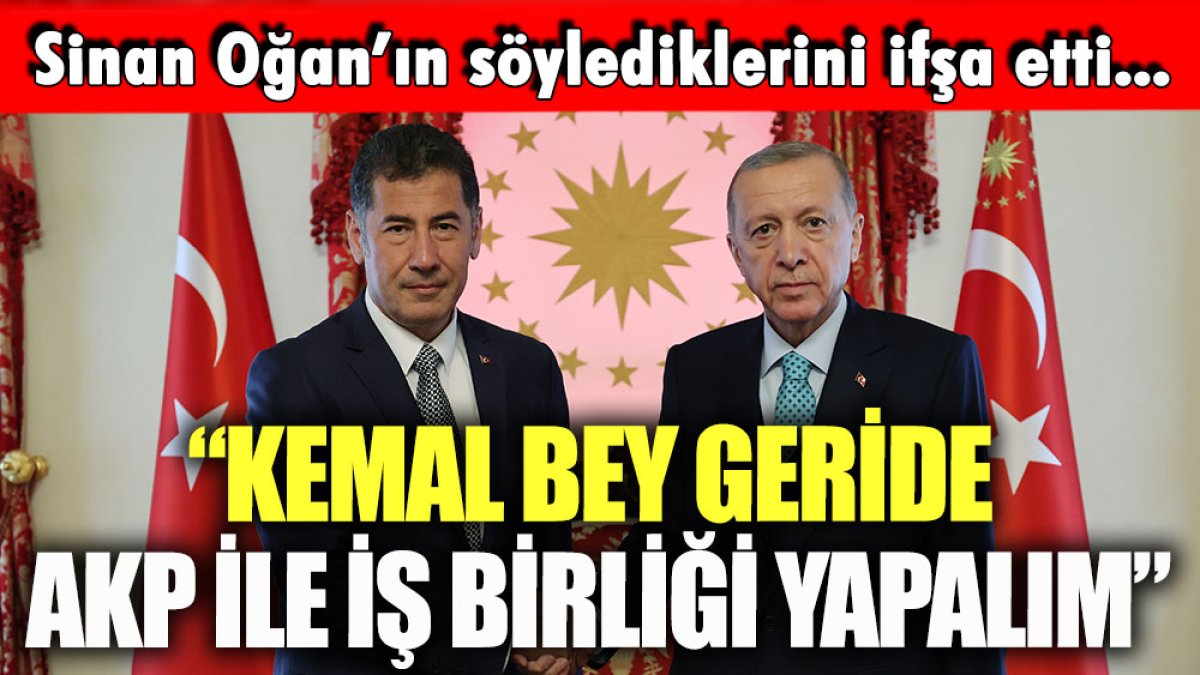 Sinan Oğan'dan şok sözler... Erdoğan'ın teklifini bu yüzden kabul etmiş!
