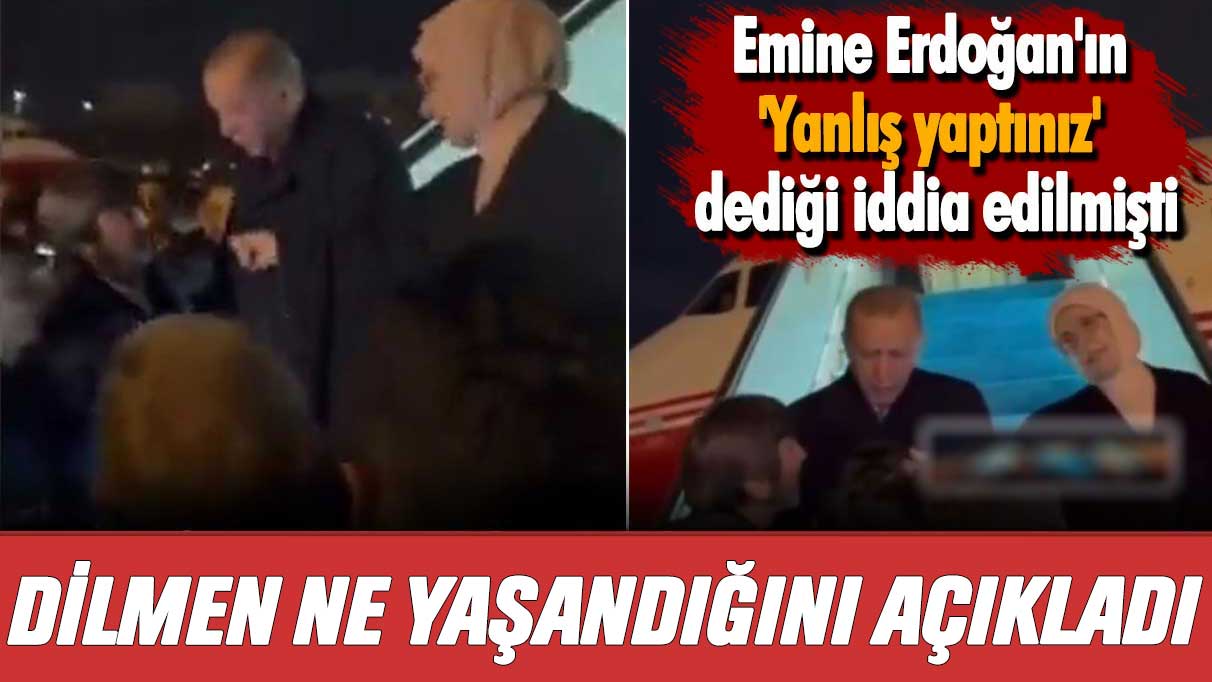 Emine Erdoğan'ın 'yanlış yaptınız' dediği iddia edilmişti: Rıdvan Dilmen olayın aslını anlattı