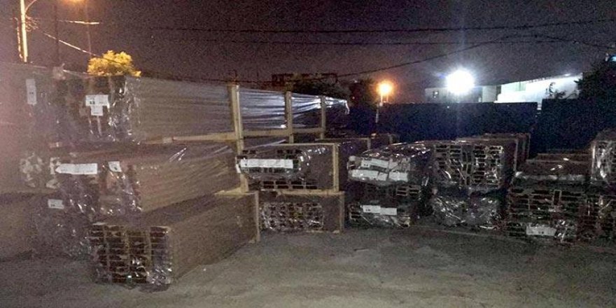 Çerkezköy'de çalınan 15 ton alüminyum İstanbul'da bulundu