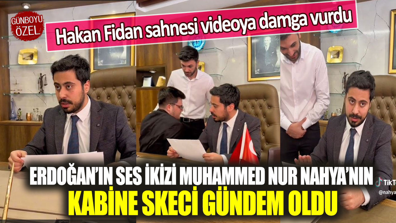 Erdoğan’ın ses ikizi Muhammed Nur Nahya’nın Kabine skeci gündem oldu: Hakan Fidan sahnesi videoya damga vurdu