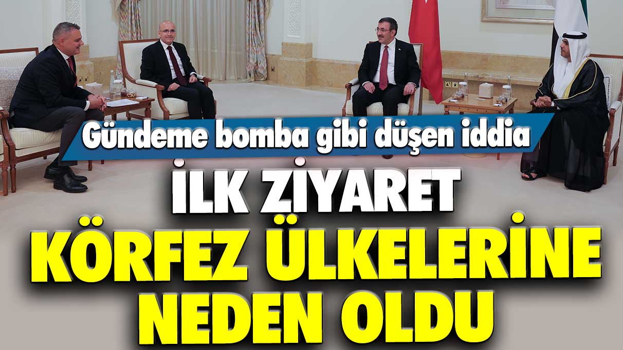 Gündeme bomba gibi düşen iddia... Çiçeği burnunda Hazine Bakanı Mehmet Şimşek'in ilk ziyareti BAE'ye neden oldu