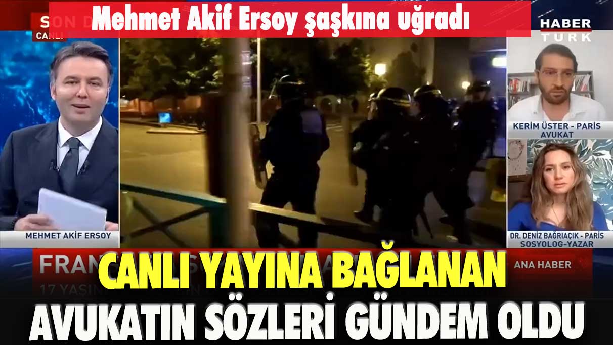 Mehmet Akif Ersoy şaşkına uğradı: Canlı yayına bağlanan avukatın sözleri gündem oldu