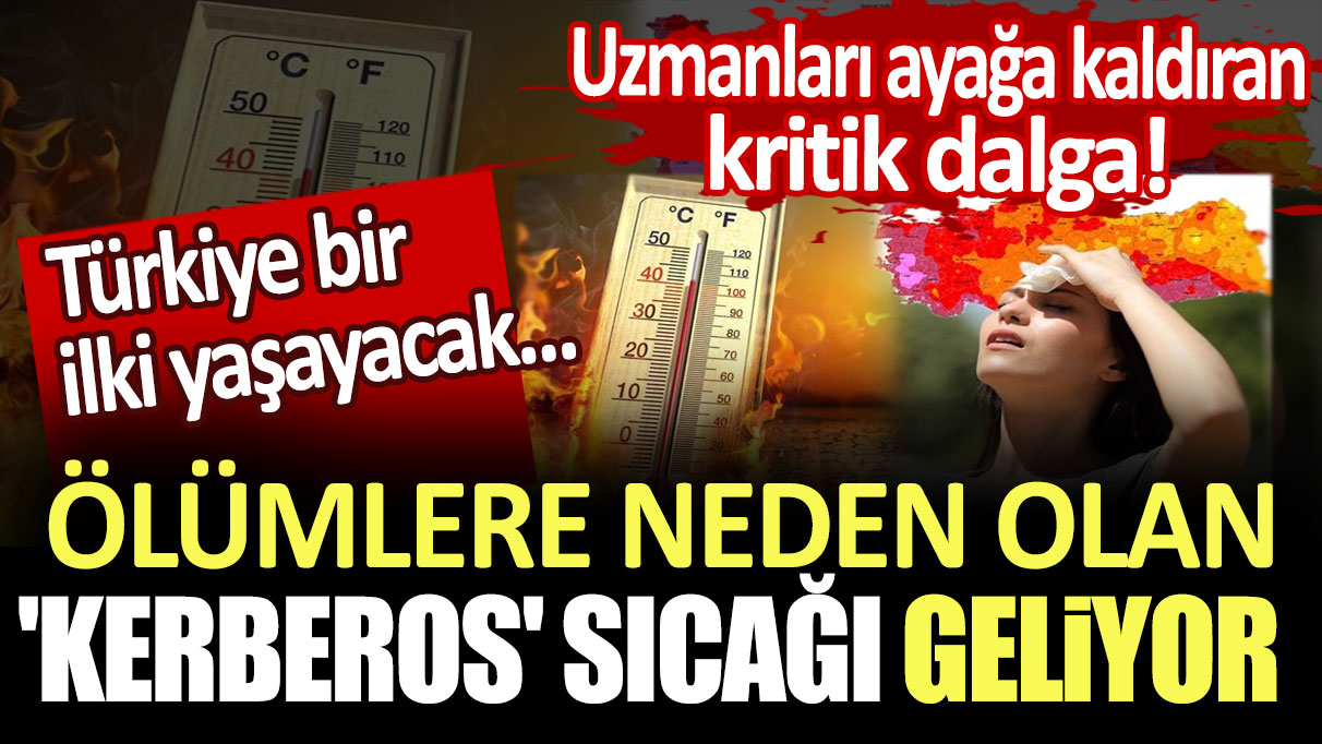 Türkiye bir ilki yaşayacak! Uzmanları ayağa kaldıran kritik dalga: Ölümlere neden olan 'Kerberos' sıcağı geliyor!