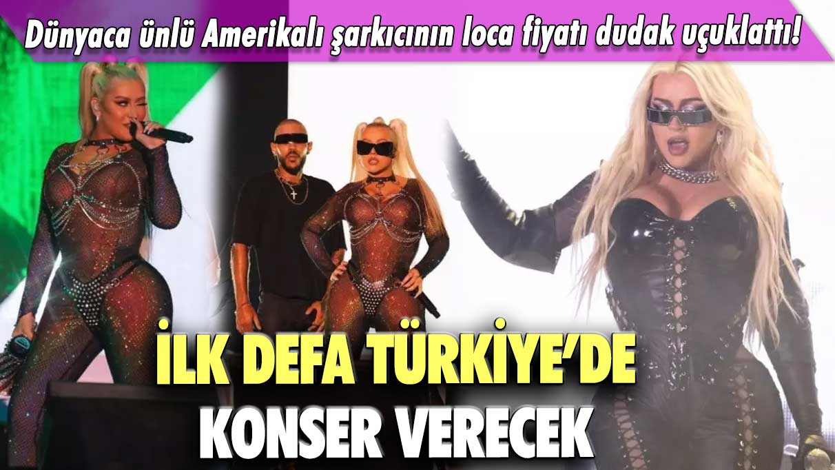 İlk defa Türkiye’de konser verecek!  Dünyaca ünlü Amerikalı şarkıcının loca fiyatı dudak uçuklattı!