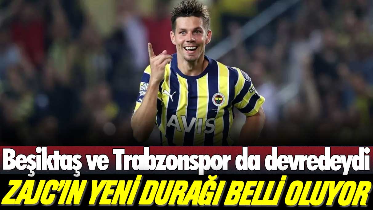 Beşiktaş ve Trabzonspor da devredeydi: Fenerbahçe'de Miha Zajc belirsizliği son buluyor