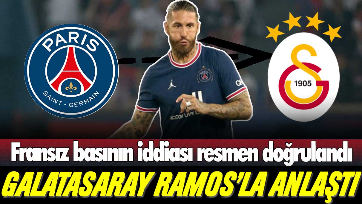 Resmen duyuruldu: Galatasaray Sergio Ramos'la anlaştı