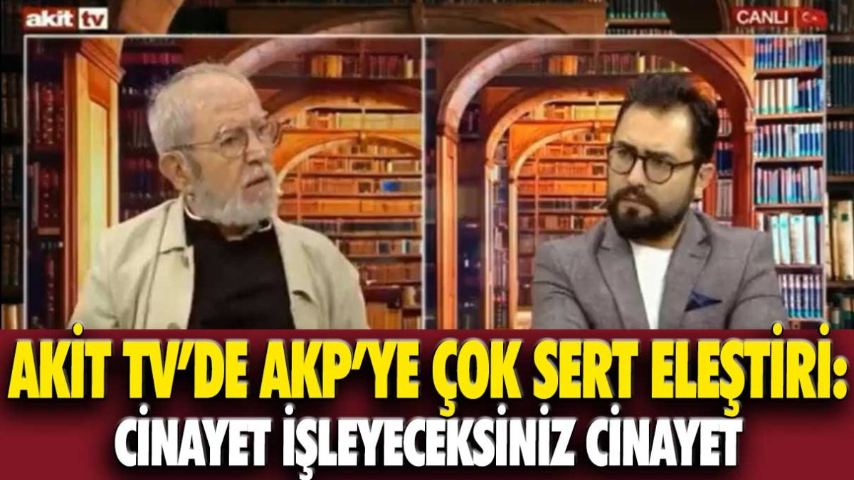 İlahiyatçı yazar Ali Rıza Demircan AKİT TV’de iktidarı eleştirdi:  Zaten insanların imanını çaldık