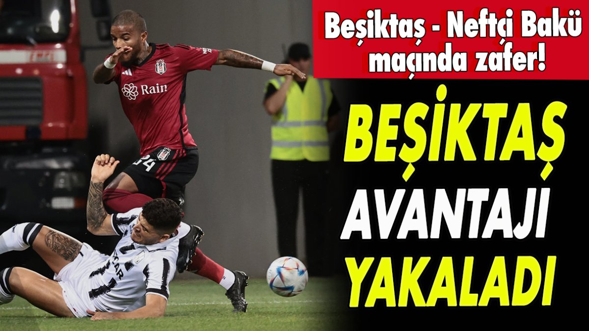 Beşiktaş ilk andan itibaren farkı açıyor