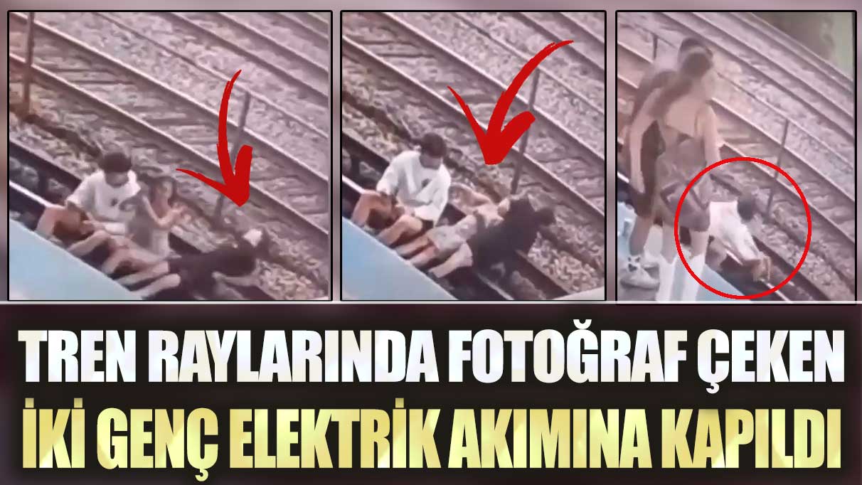 ABD’de tren raylarında fotoğraf çeken iki genç elektrik akımına kapıldı