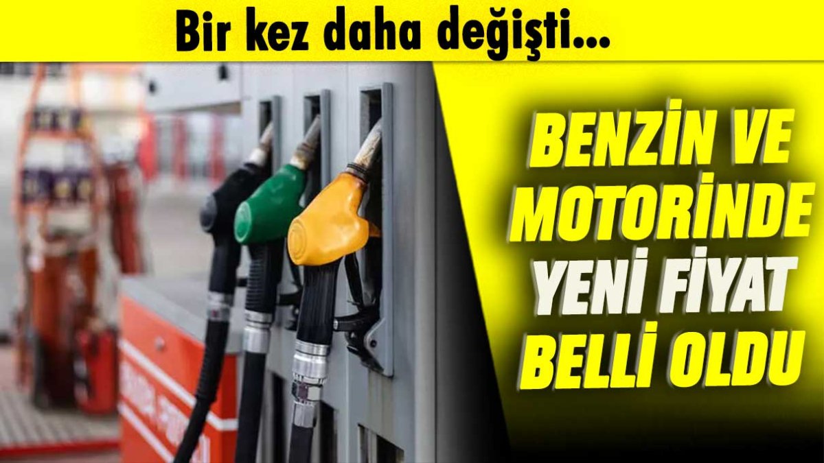 Akaryakıt fiyatları değişti: İşte benzin ve motorinde son fiyatlar