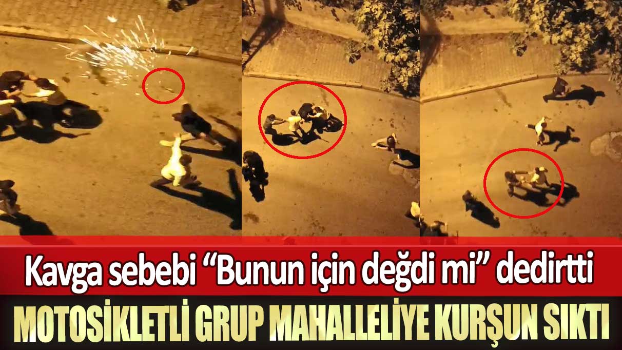 Arnavutköy'de motosikletli grup mahalleliye kurşun sıktı: Kavga sebebi “Bunun için değdi mi” dedirtti