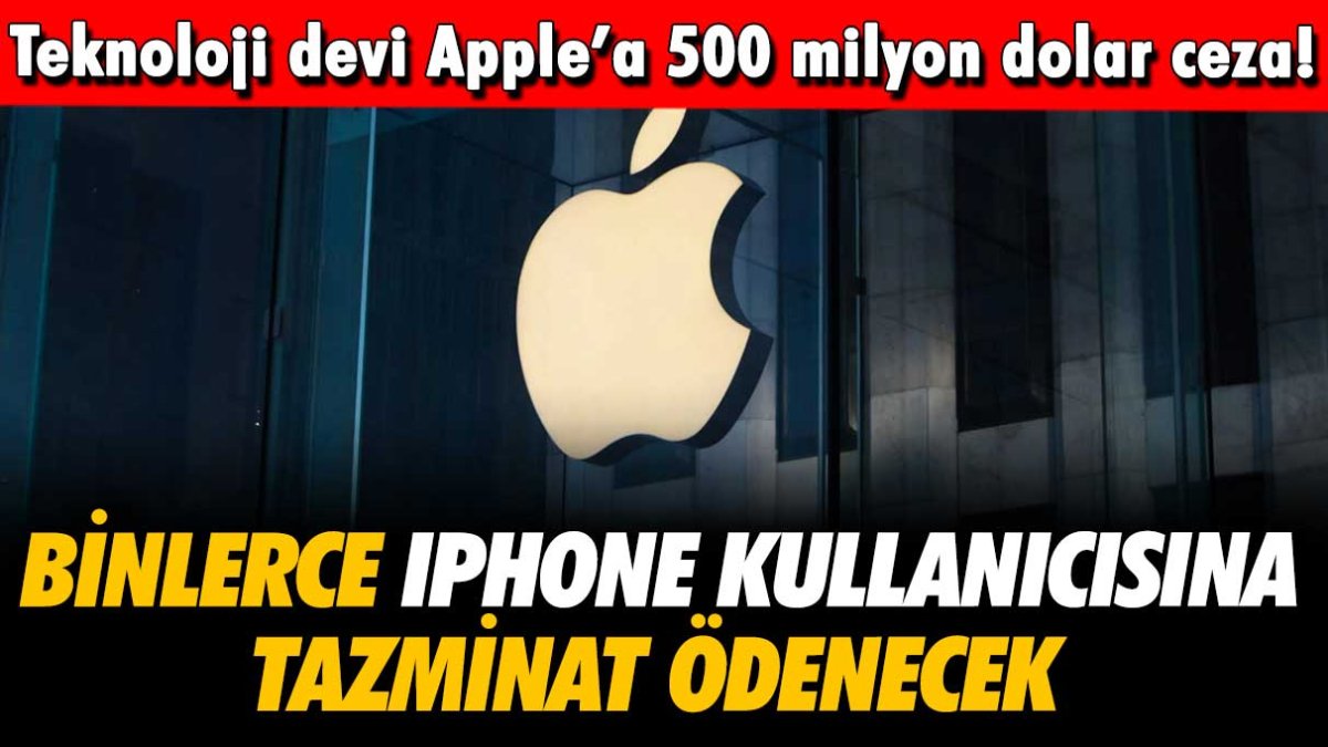 Apple, binlerce iPhone kullanıcısına tazminat ödeyecek