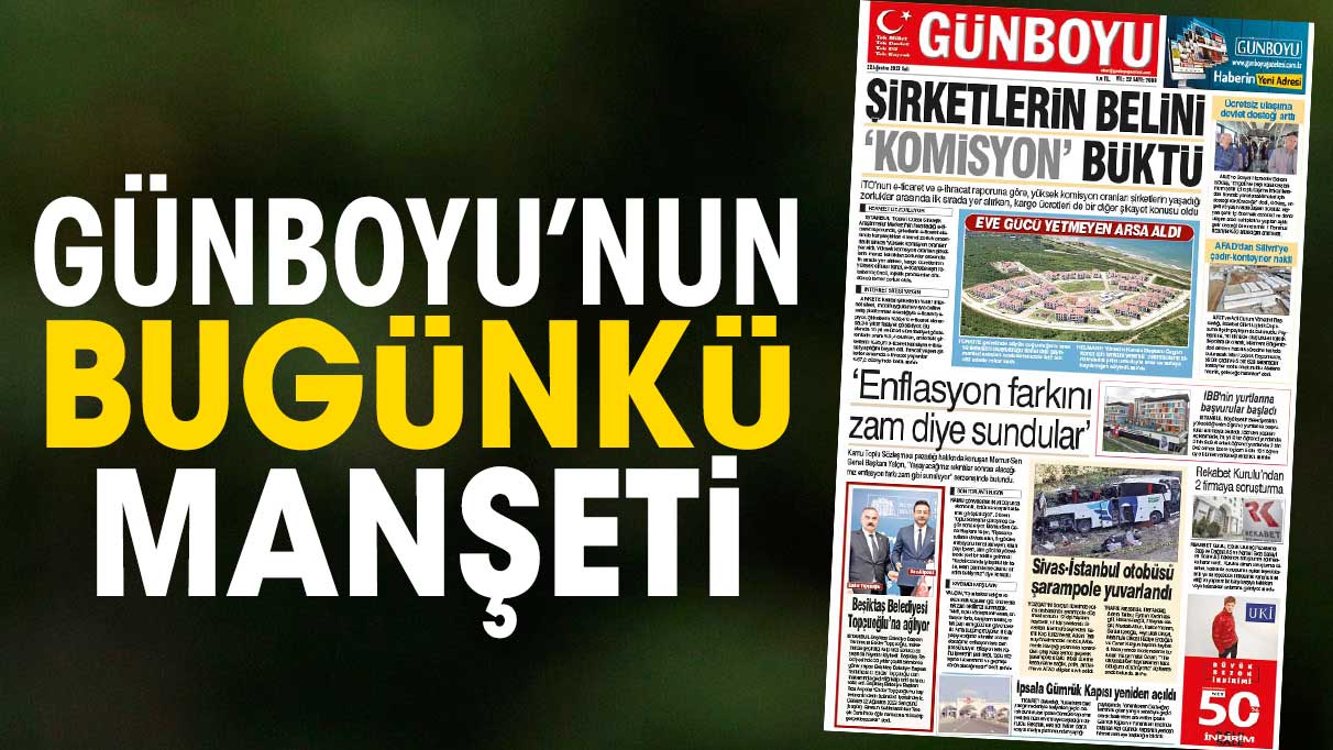 22 Ağustos 2023 Gazetesi