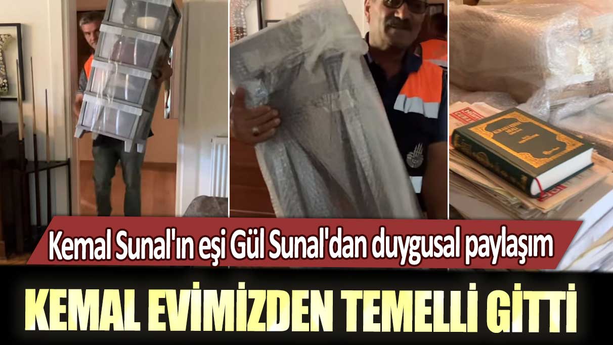 Kemal Sunal'ın eşi Gül Sunal'dan duygusal paylaşım ''Kemal evimizden temelli gitti''