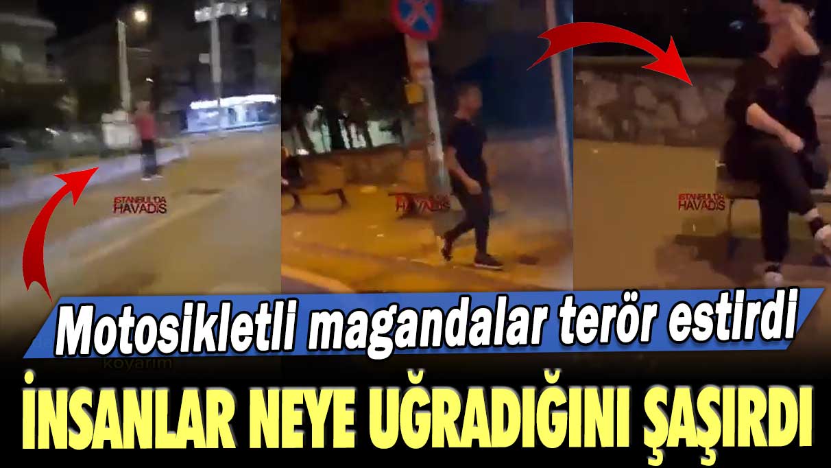 Bursa’da motosikletli magandalar terör estirdi: İnsanlar neye uğradığını şaşırdı