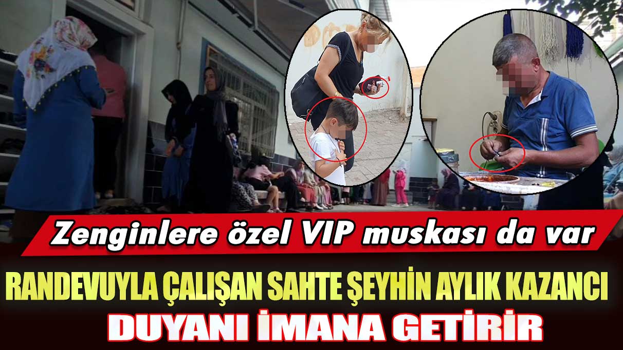 Diyarbakır’da randevuyla çalışan sahte şeyhin aylık kazancı duyanı imana getirir: Zenginlere özel VIP muskası da var