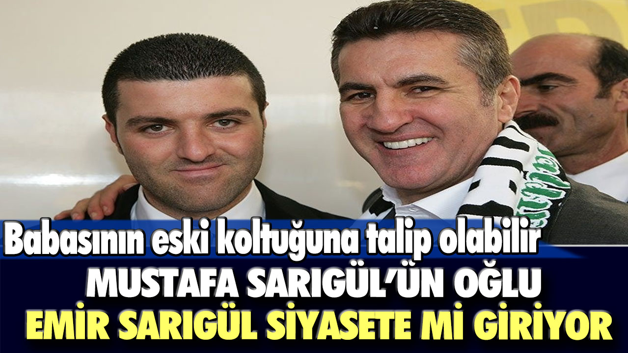 Babasının eski koltuğuna talip olabilir: Mustafa Sarıgül’ün oğlu Emir Sarıgül siyasete mi giriyor