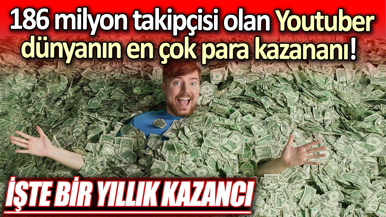 186 milyon takipçisi olan Youtuber dünyanın en çok para kazananı! İşte bir yıllık kazancı