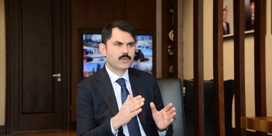 Çevre ve Şehircilik Bakanı Murat Kurum'dan Kanal İstanbul açıklaması